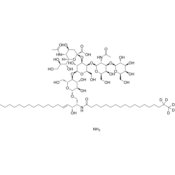 C18:0 GM1 Ganglioside-d5 ammonium 2260669-93-8